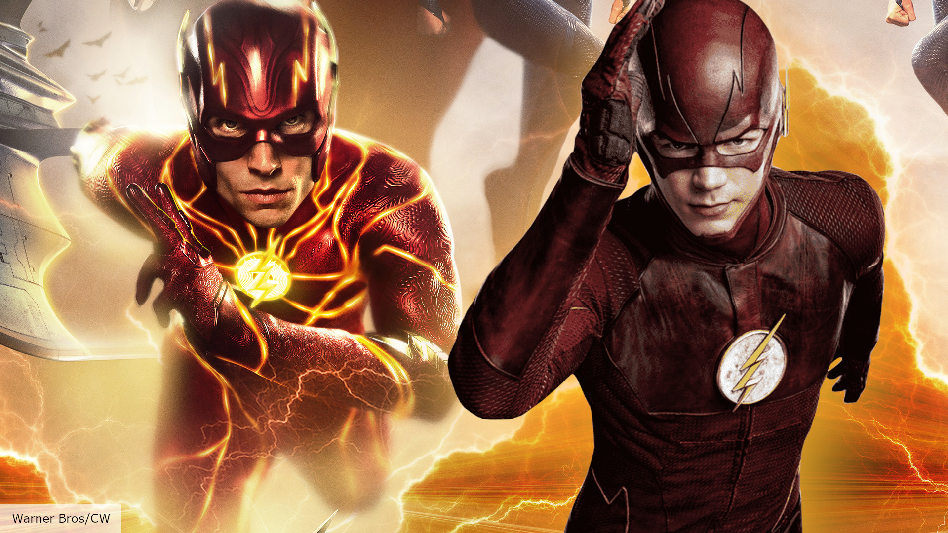 Is Grant Gustin in The Flash movie?