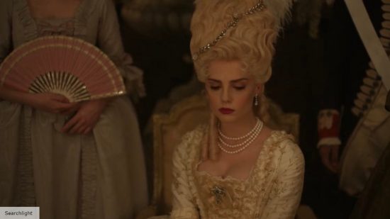 Lucy Boynton as Marie Antoinette in Chevalier