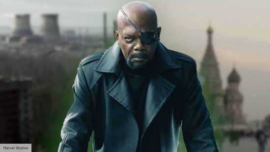 Nick Fury looms over the Secret Invasion filming locations