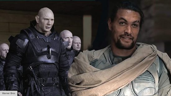 Dave Bautista and Jason Momoa in Dune